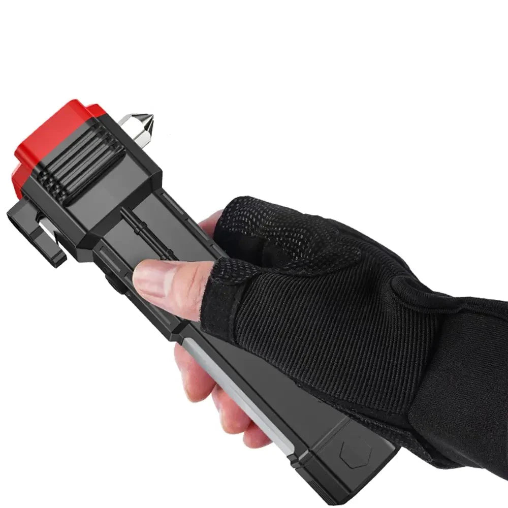 Safety hammer LED torch