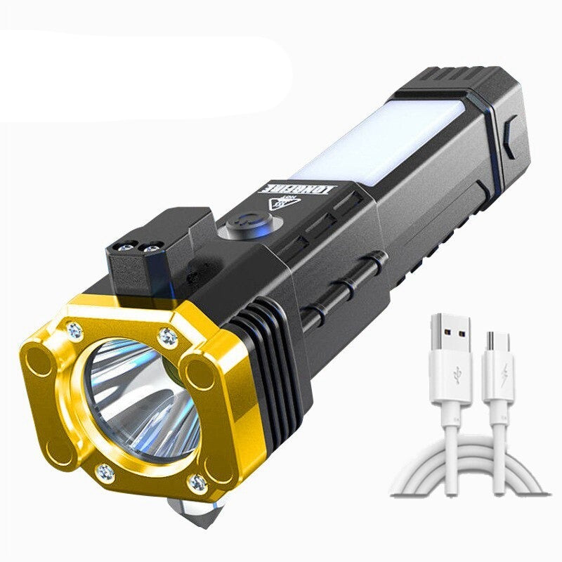 Safety hammer LED torch
