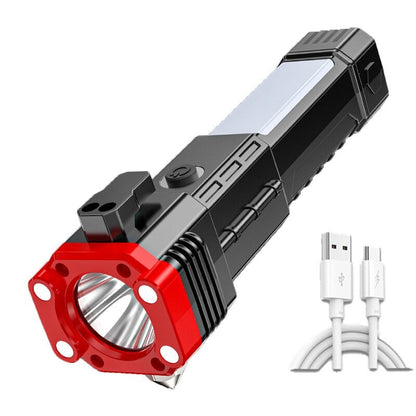 Safety hammer LED torch