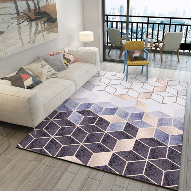 Scandinavian Geometric Carpet