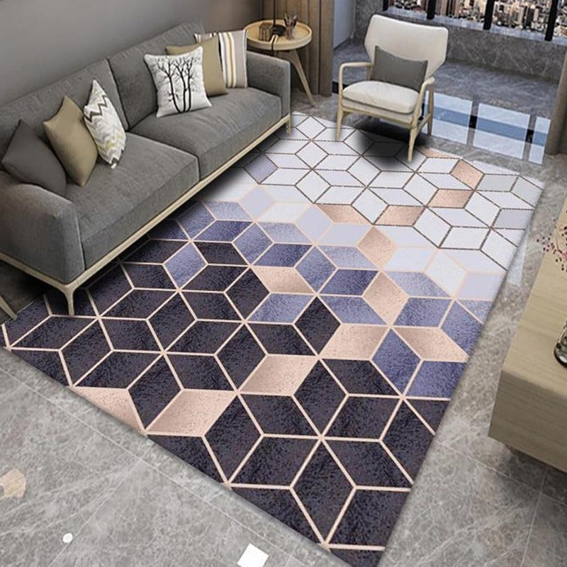 Scandinavian Geometric Carpet