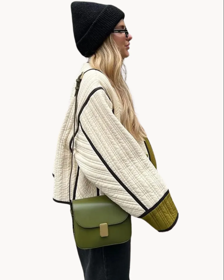 Women's Jacket Stylish Long Cotton Blend for Casual and Formal Occasions