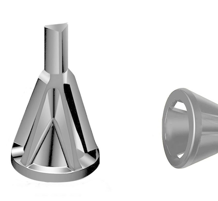Screw burr deflashing tool