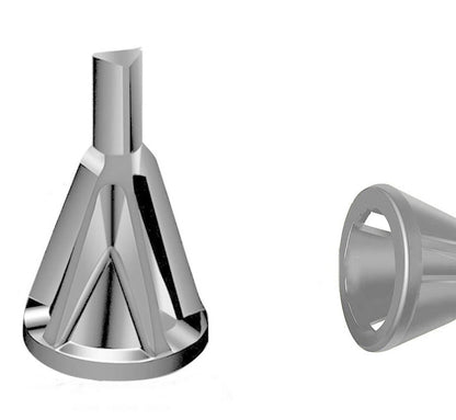 Screw burr deflashing tool