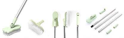 Scrub brush with long handle