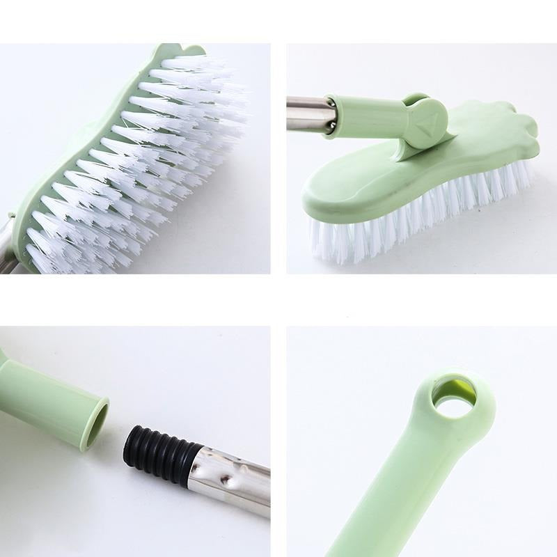 Scrub brush with long handle