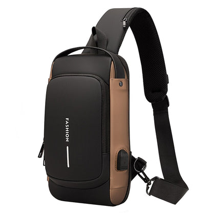 USB Charging Cross Body Bag