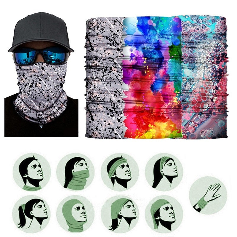 Seamless Bandana Buffs (Buy 1 get 2 free)