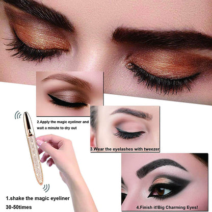 Self-adhesive Liquid Eyeliner Pen