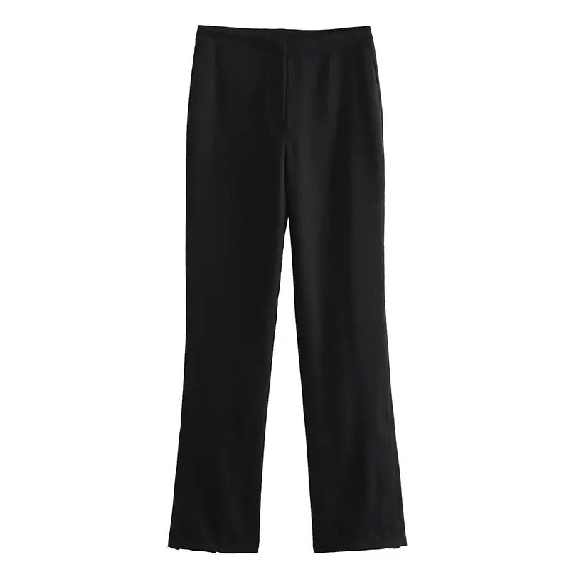 Set with off-shoulder tubetop and trousers for women
