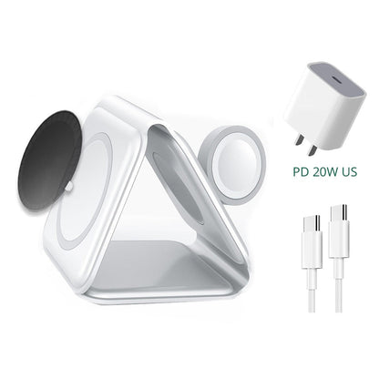 Opvouwbare Magnetische Draadloze Lader