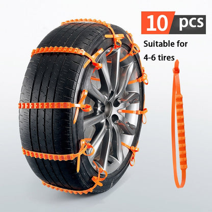 Anti-slip Bandenkettingen (10st)