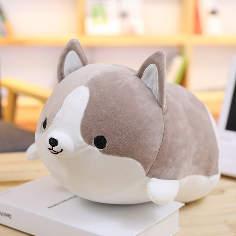 Shiba Inu Cartoon Pillow