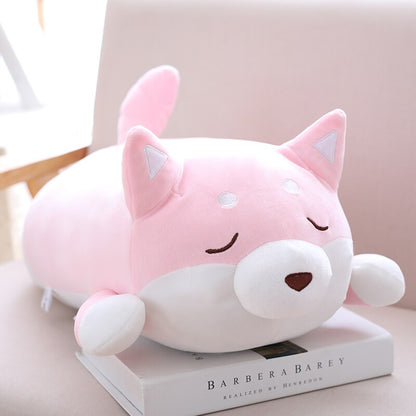 Shiba Inu Cartoon Pillow