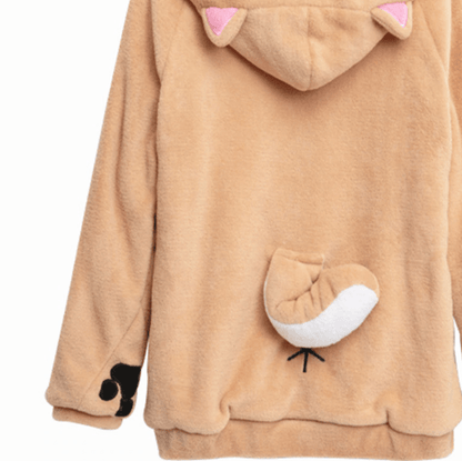 Shiba Inu Dog Cartoon Hoodie
