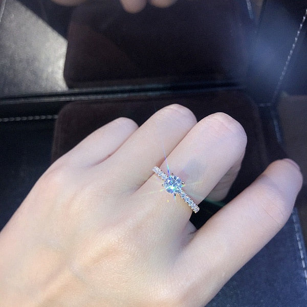 Shiny Crystal Ring