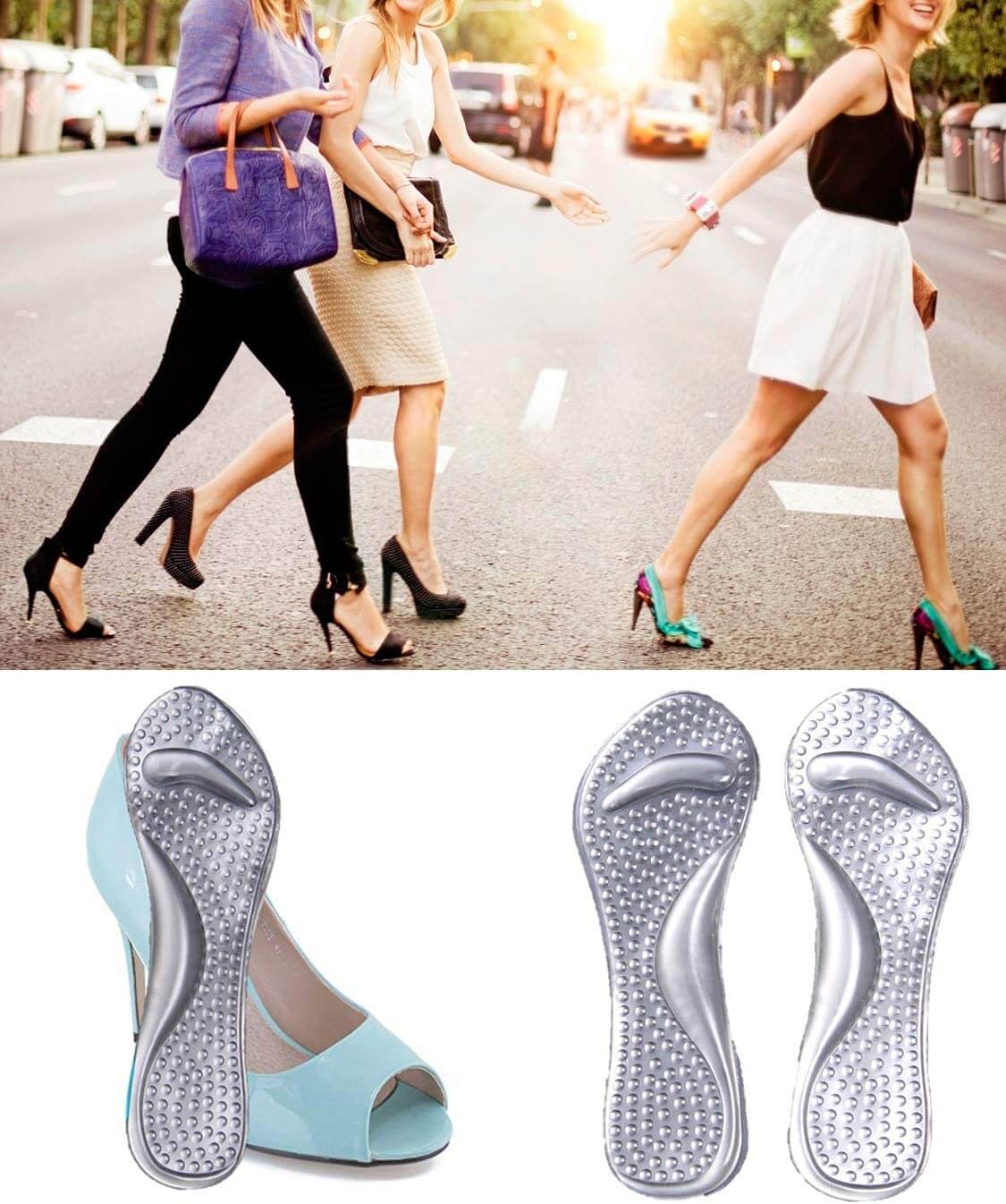 Silicone Shoe Insoles