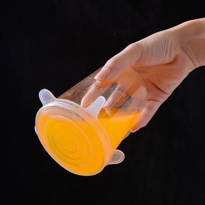 Silicone Stretch Lids (6 pieces)