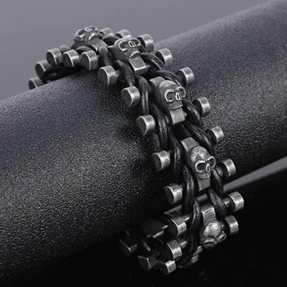 Skeleton Biker's Bracelet