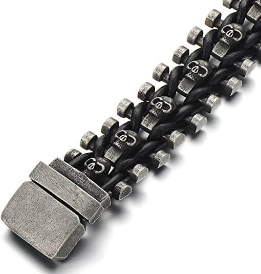 Skeleton Biker's Bracelet