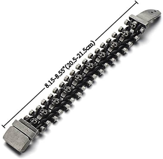 Skeleton Biker's Bracelet