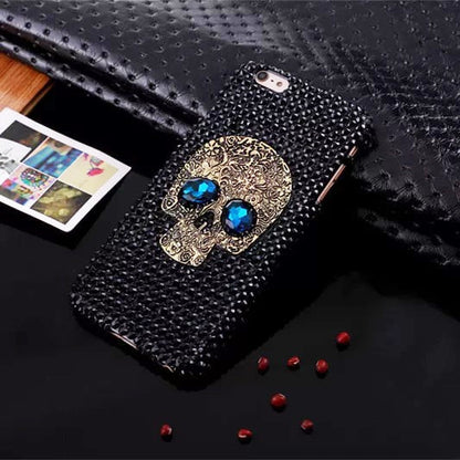 Skull Face Diamond Case