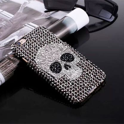 Skull Face Diamond Case