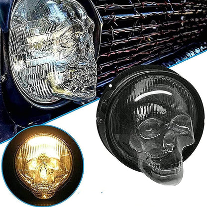 Skull Headlight Covers
