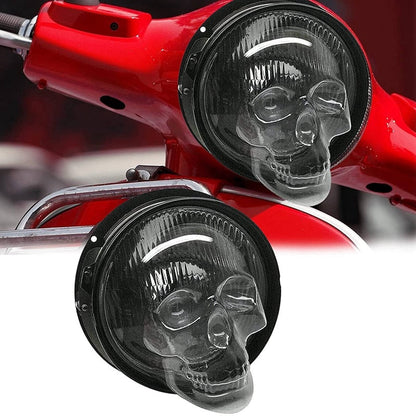 Skull Headlight Covers