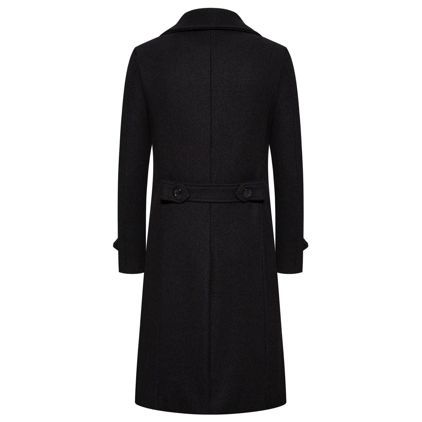 Slim Fit Winter Coat Trench Coat For Men Business Style