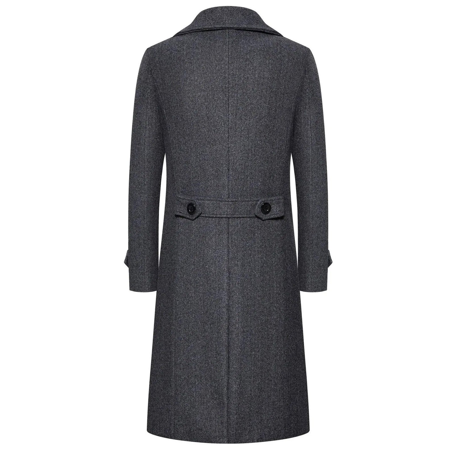Slim Fit Winter Coat Trench Coat For Men Business Style
