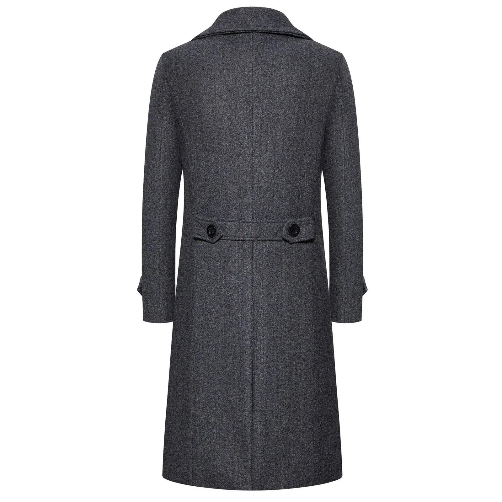 Slim Fit Winter Coat Trench Coat For Men Business Style