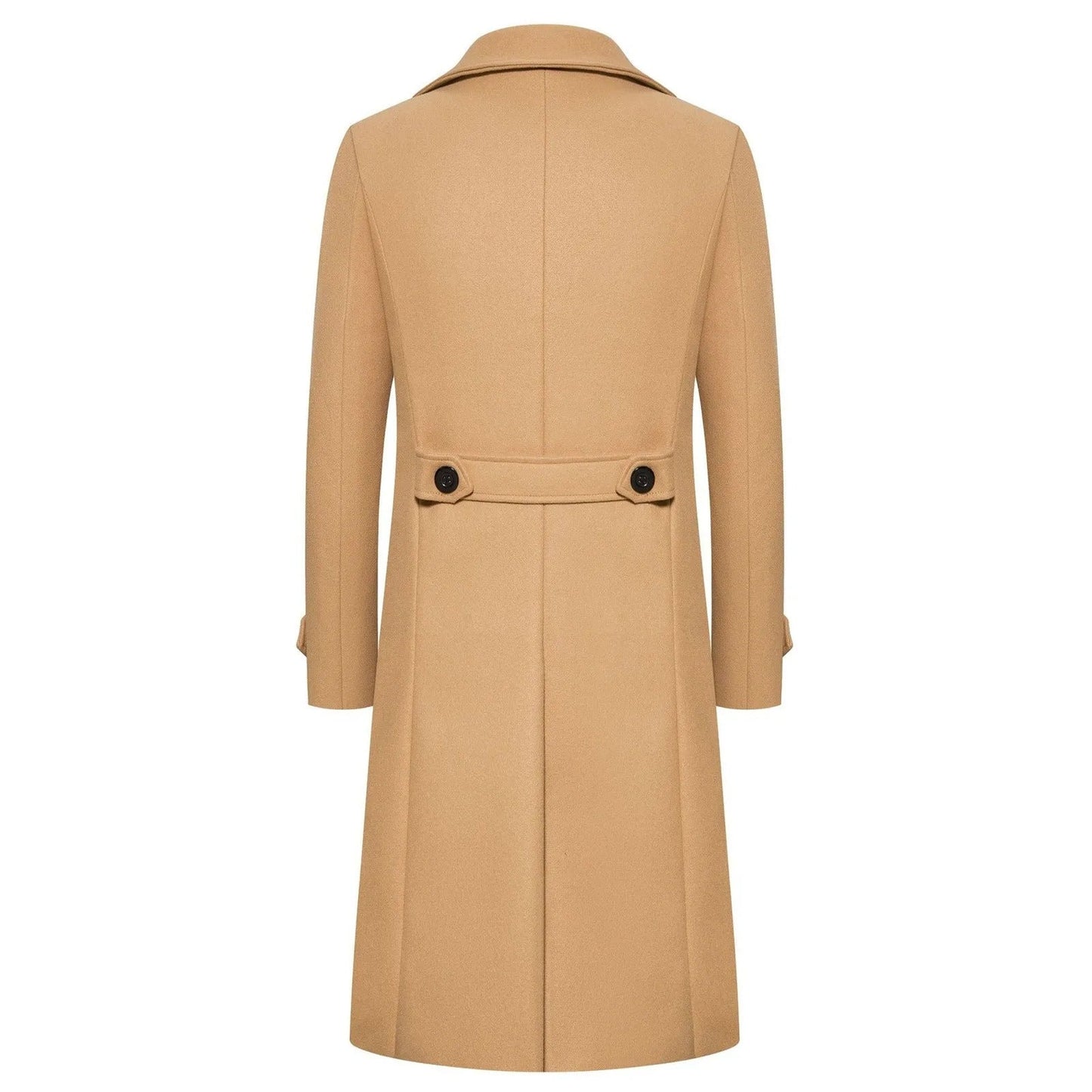 Slim Fit Winter Coat Trench Coat For Men Business Style