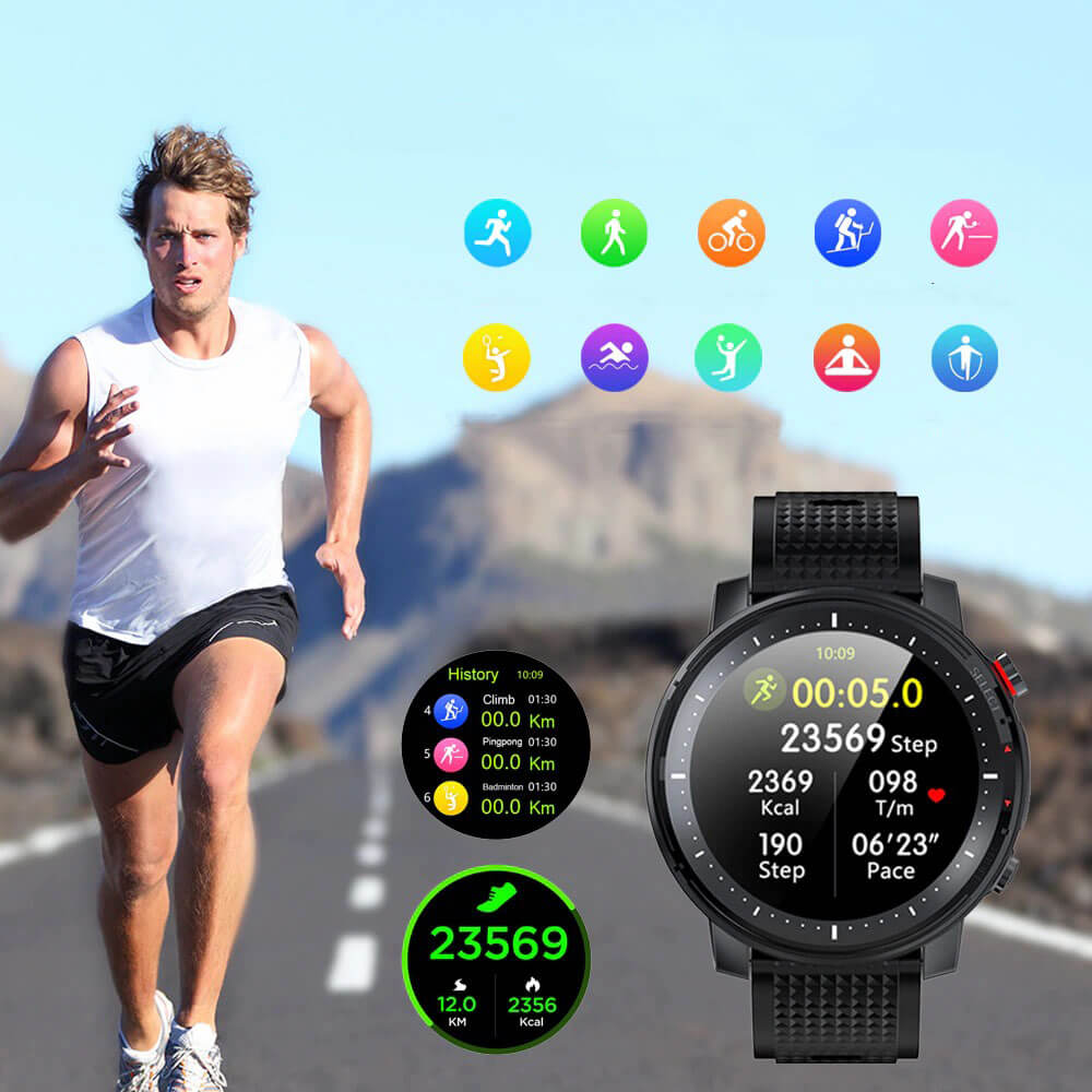 Slim Watch Fitness Tracker