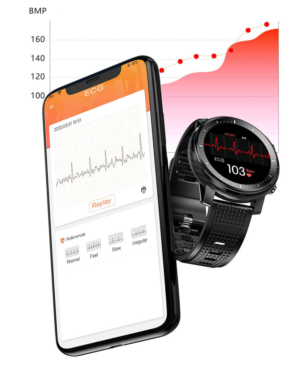 Slim Watch Fitness Tracker