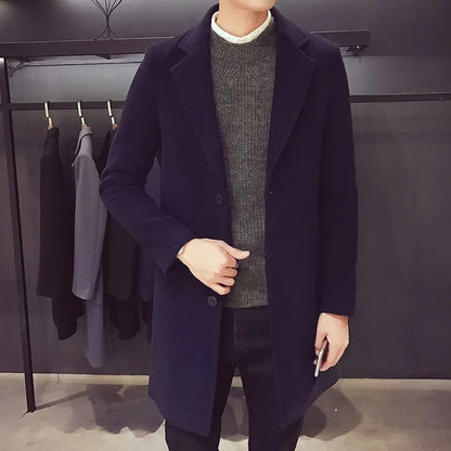 Slim-fit business men's jacket