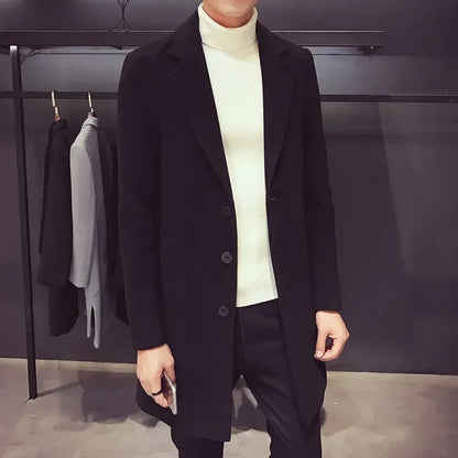 Slim-fit business men's jacket