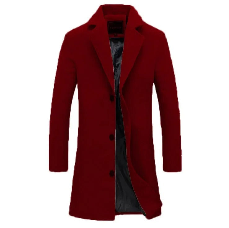 Slim-fit business men's jacket