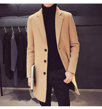 Slim-fit business men's jacket