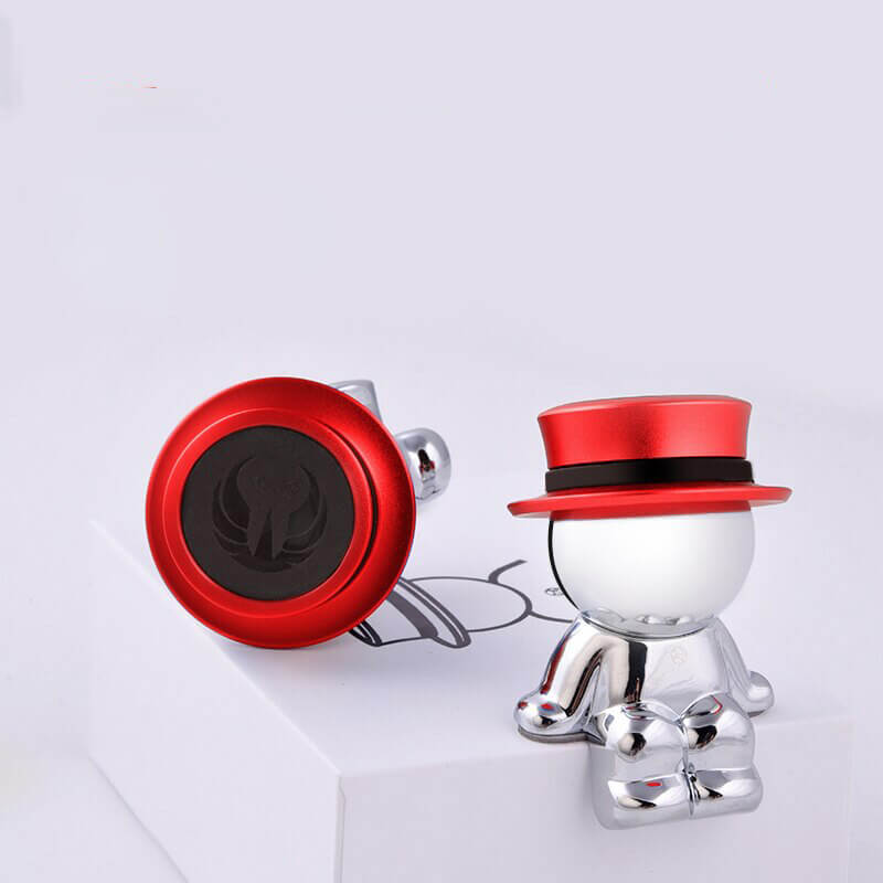 Small man magnetic phone holder