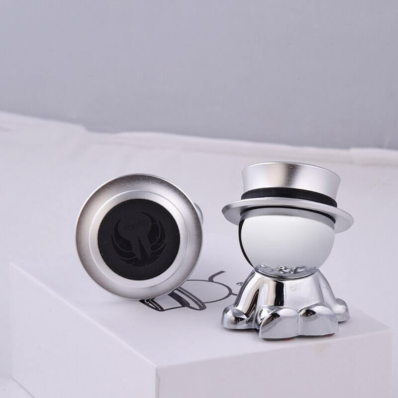 Small man magnetic phone holder