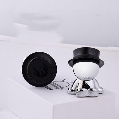 Small man magnetic phone holder