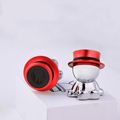 Small man magnetic phone holder