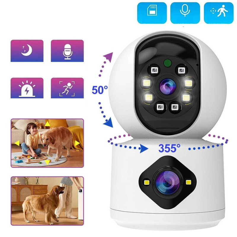 Smart 4MP Dual Lens Camera