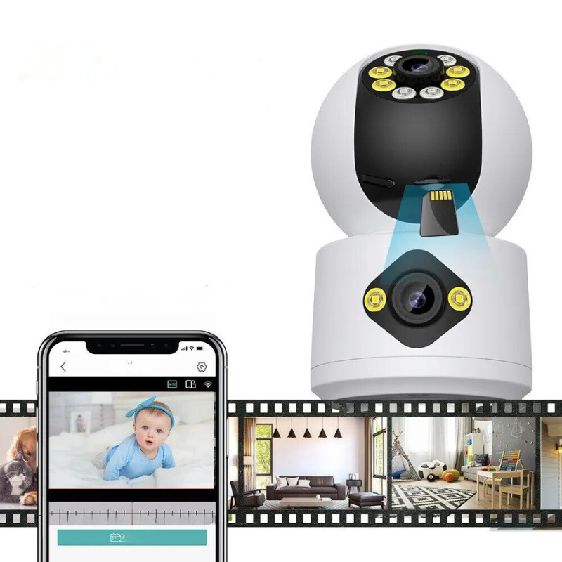 Smart 4MP Dual Lens Camera