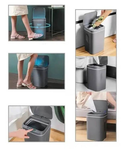 Smart Hands-Free Waste Bin