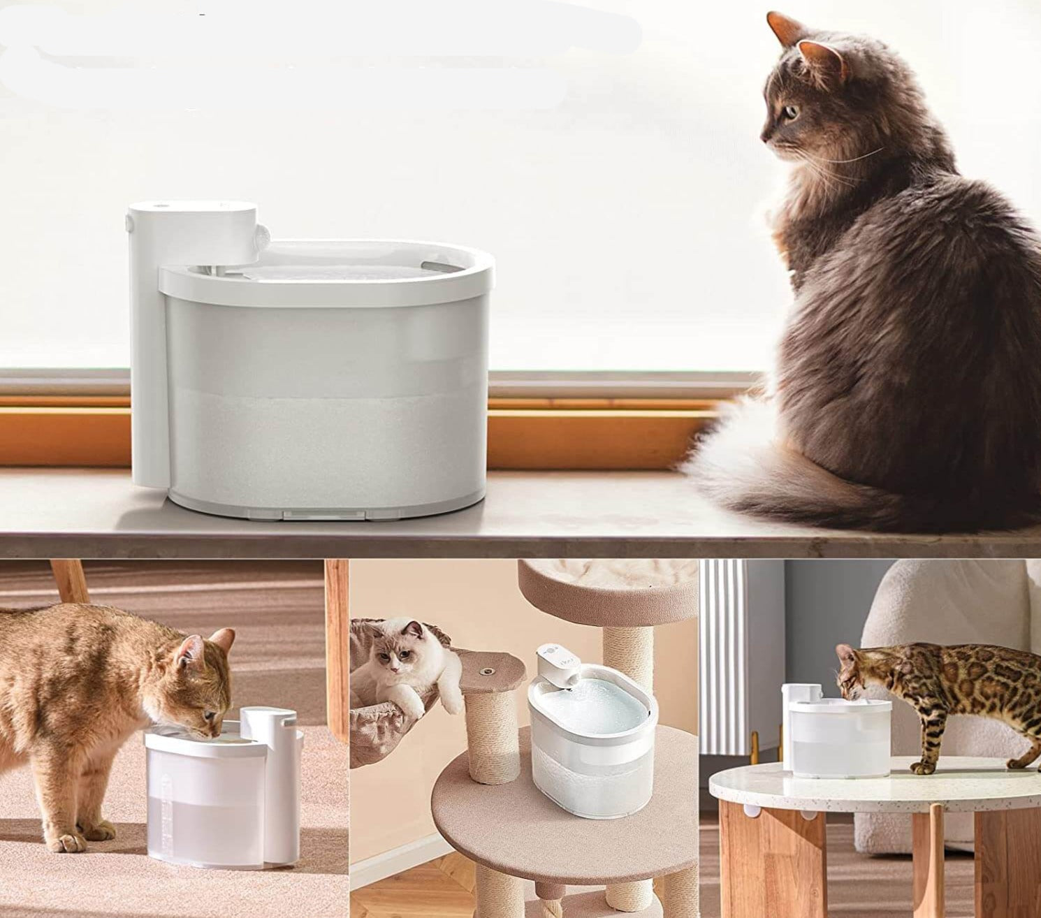 Smart Sensor Cat Water Fountain