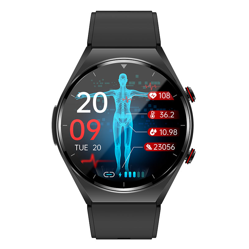 Smartwatch for Health Monitoring with ECG and Heart Rate Monitoring
