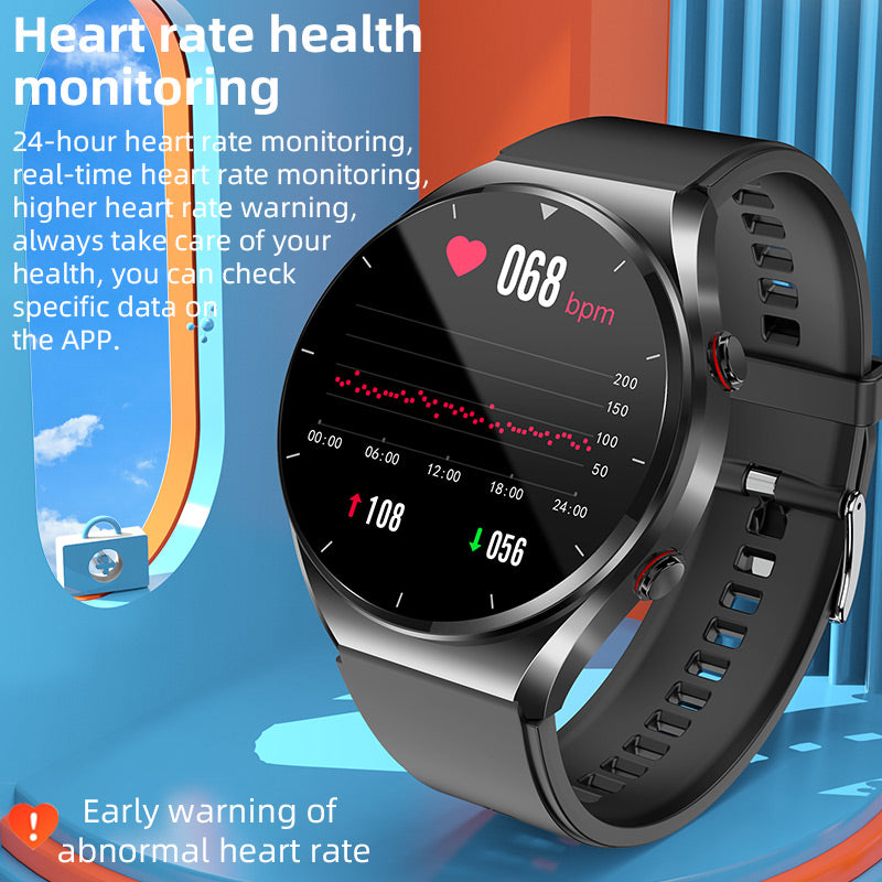 Smartwatch for Health Monitoring with ECG and Heart Rate Monitoring