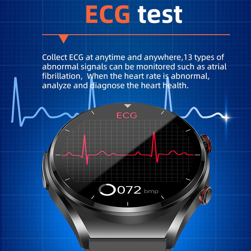 Smartwatch for Health Monitoring with ECG and Heart Rate Monitoring